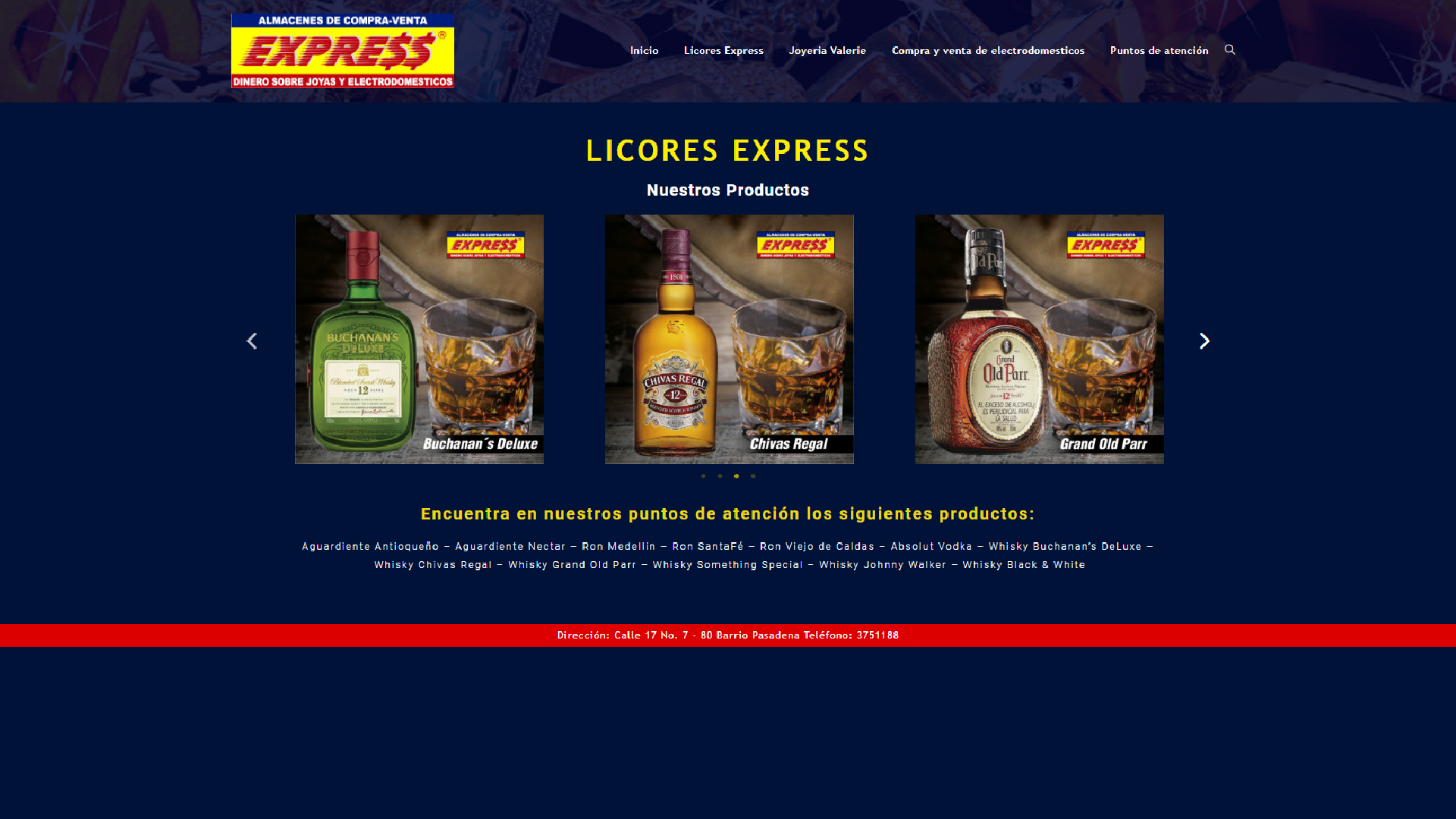 Compra & Venta Express - Página web informativa